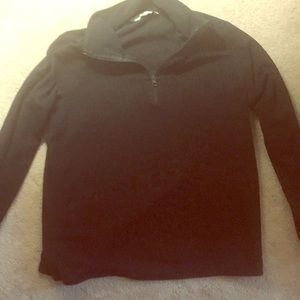 Old Navy black 1/4 zip fleece size medium